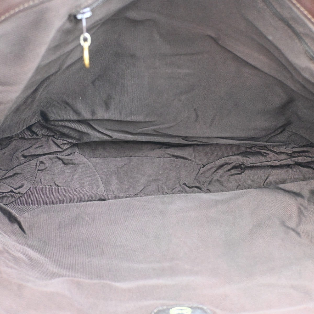 Chanel Vintage CC Tote Canvas with Leather, BEIGE, CANVAS, Tote bag