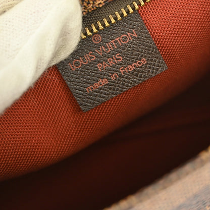 Louis Vuitton Trousse Make Up Bag Damier Canvas, BROWN, CANVAS, Clutche & pouche