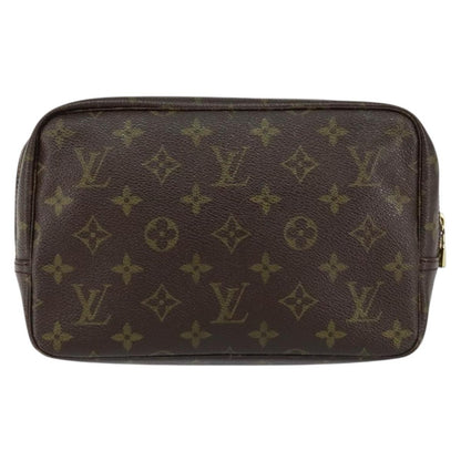 Louis Vuitton Trousse Toiletry Pouch Monogram Canvas, BROWN, CANVAS, Toiletry Case