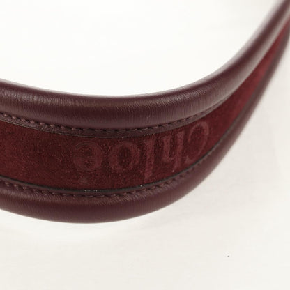 Chloe Drew Shoulder Bag Leather, BLUE, LEATHER, Shoulder bag