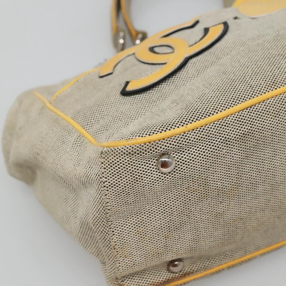 Chanel Camellia No.5 Tote Canvas, BEIGE, CANVAS, Tote bag