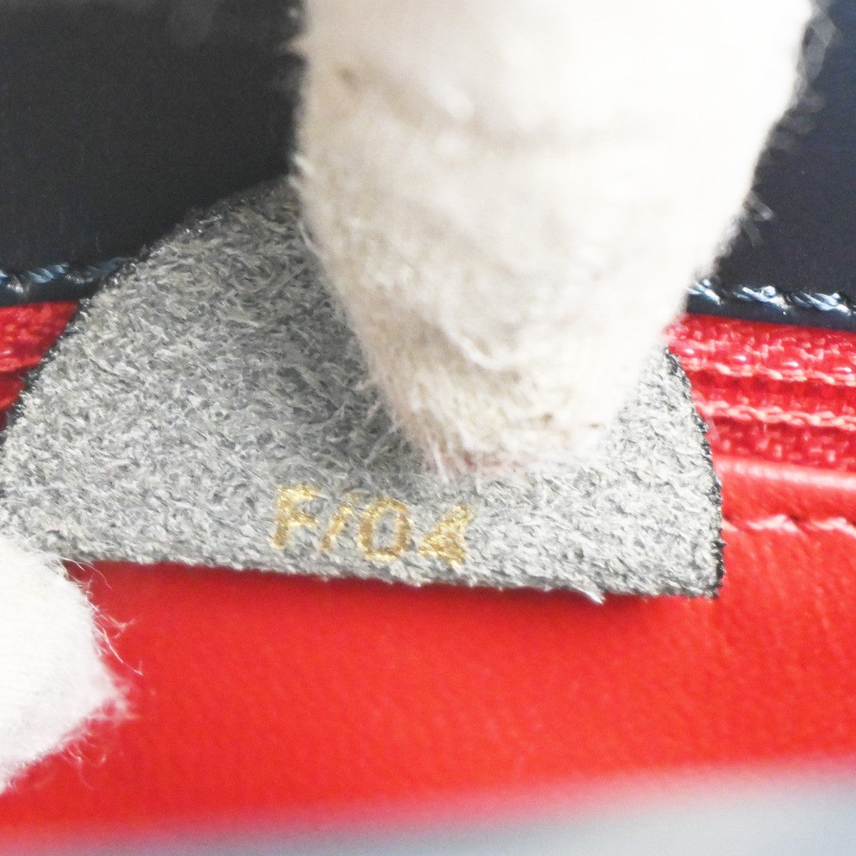 Celine Gancini Handbag Leather, NAVY, LEATHER, Handbag