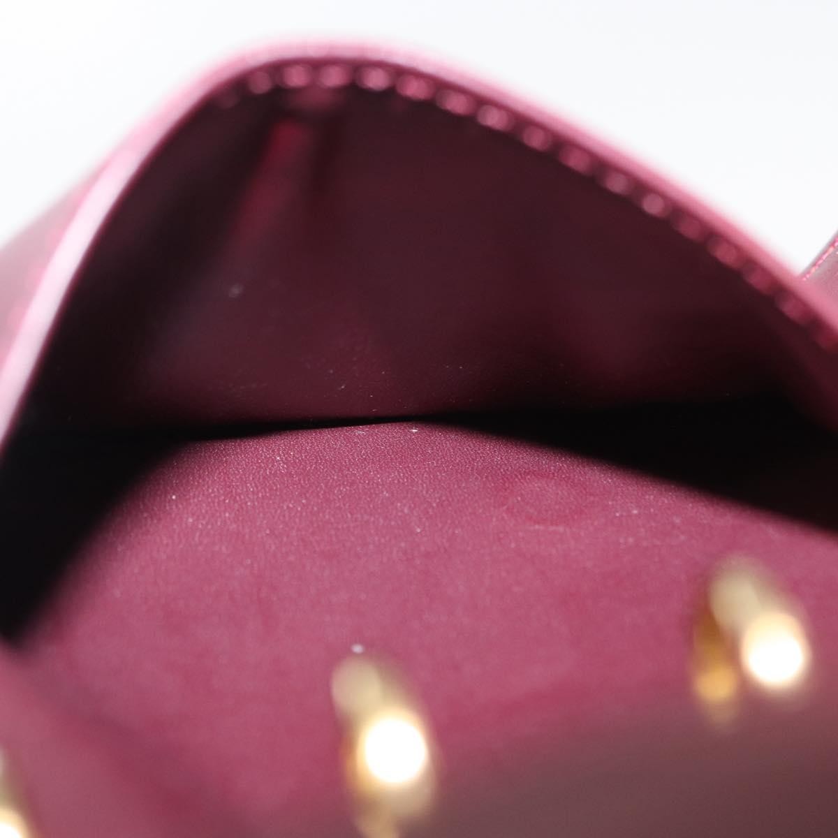 Louis Vuitton Mat Ring Agenda Cover Monogram Vernis, BURGUNDY, PATENT_LEATHER, Clutche & pouche