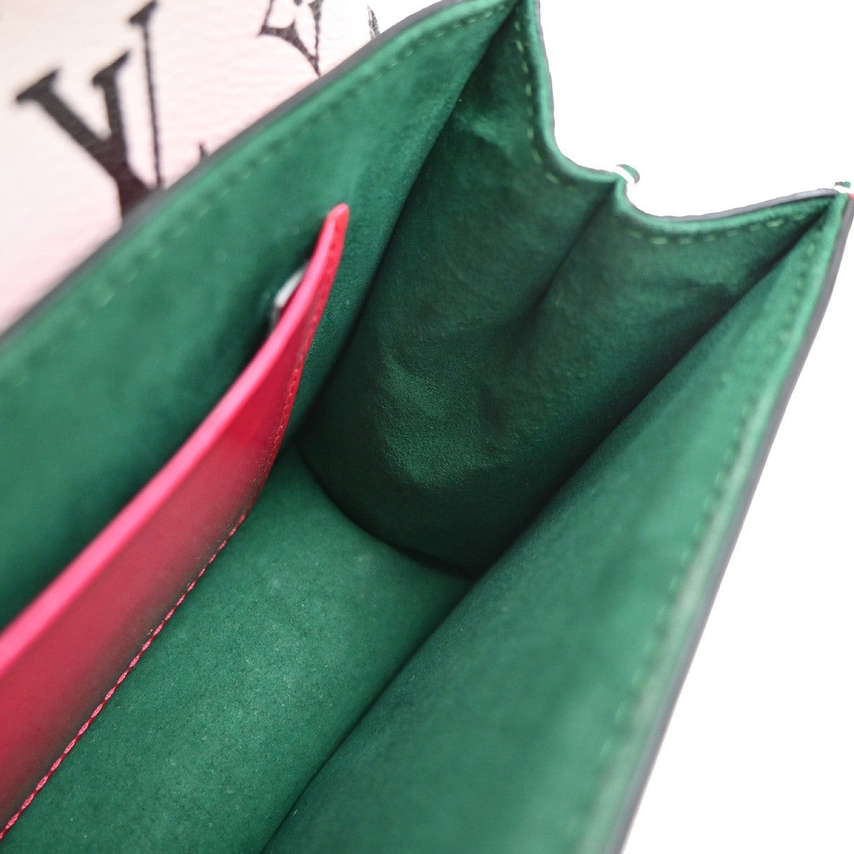 Louis Vuitton Wynwood Handbag Monogram Vernis with Monogram Canvas and Epi Leather, PINK, PATENT_LEATHER, Shoulder bag