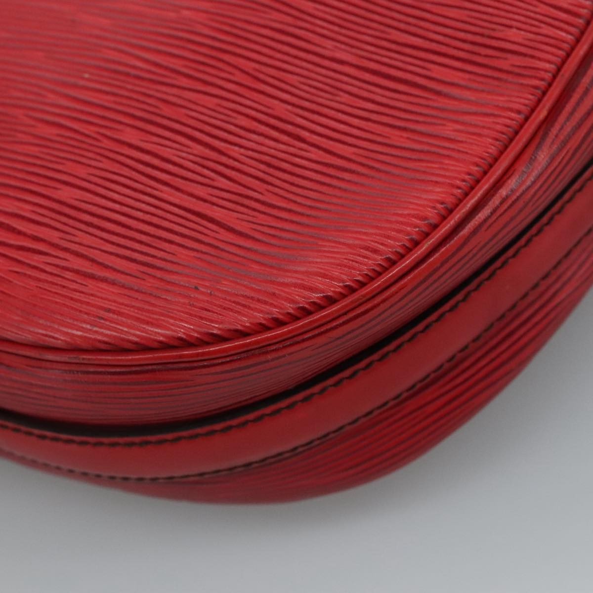 Louis Vuitton Jeune Fille Handbag Epi Leather, RED, LEATHER, Shoulder bag