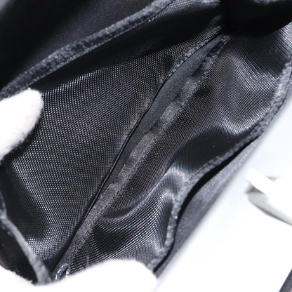 Chanel Millennium Shoulder Bag Jersey, BLACK, COTTON, Shoulder bag