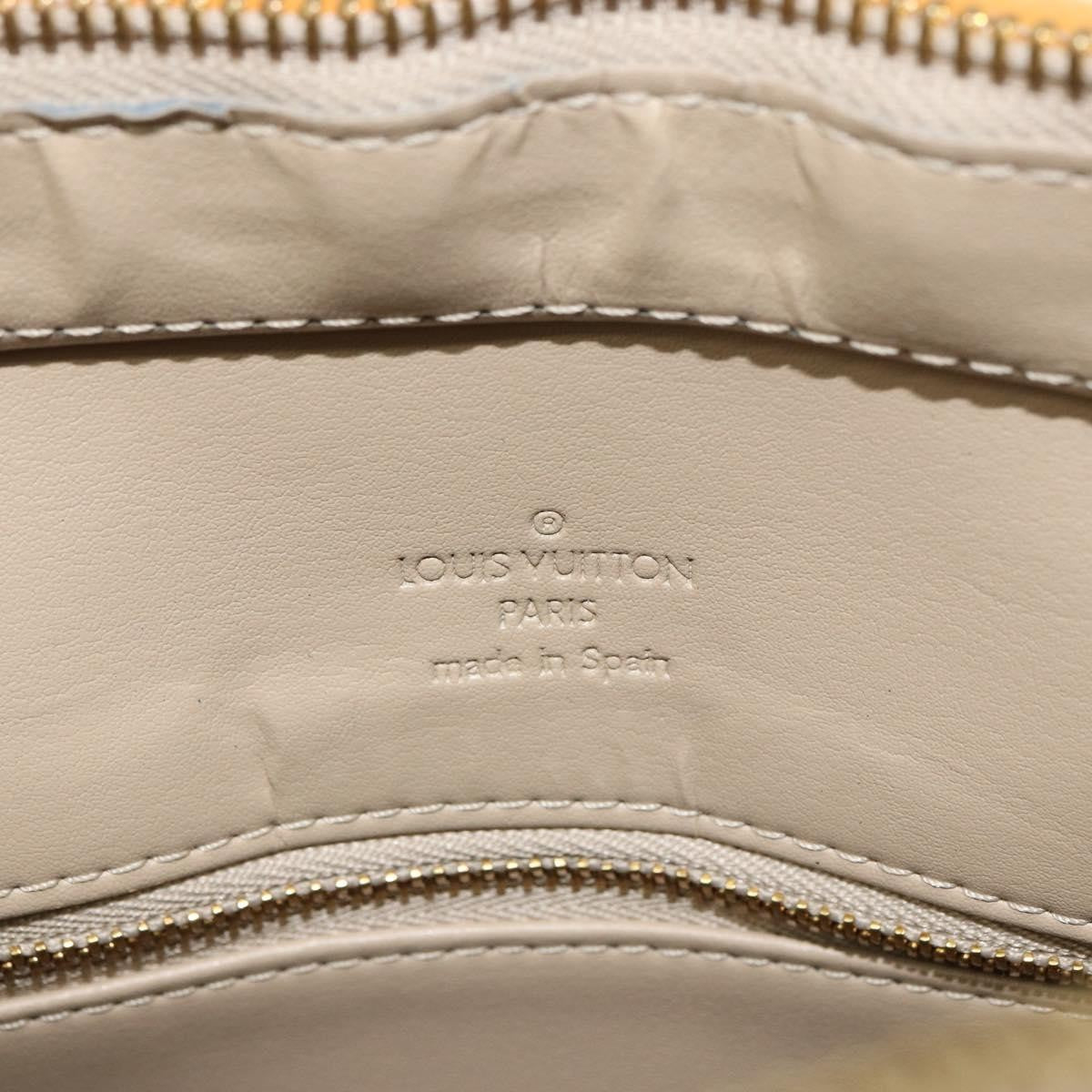 Louis Vuitton Houston Handbag Monogram Vernis, BEIGE, PATENT_LEATHER, Handbag