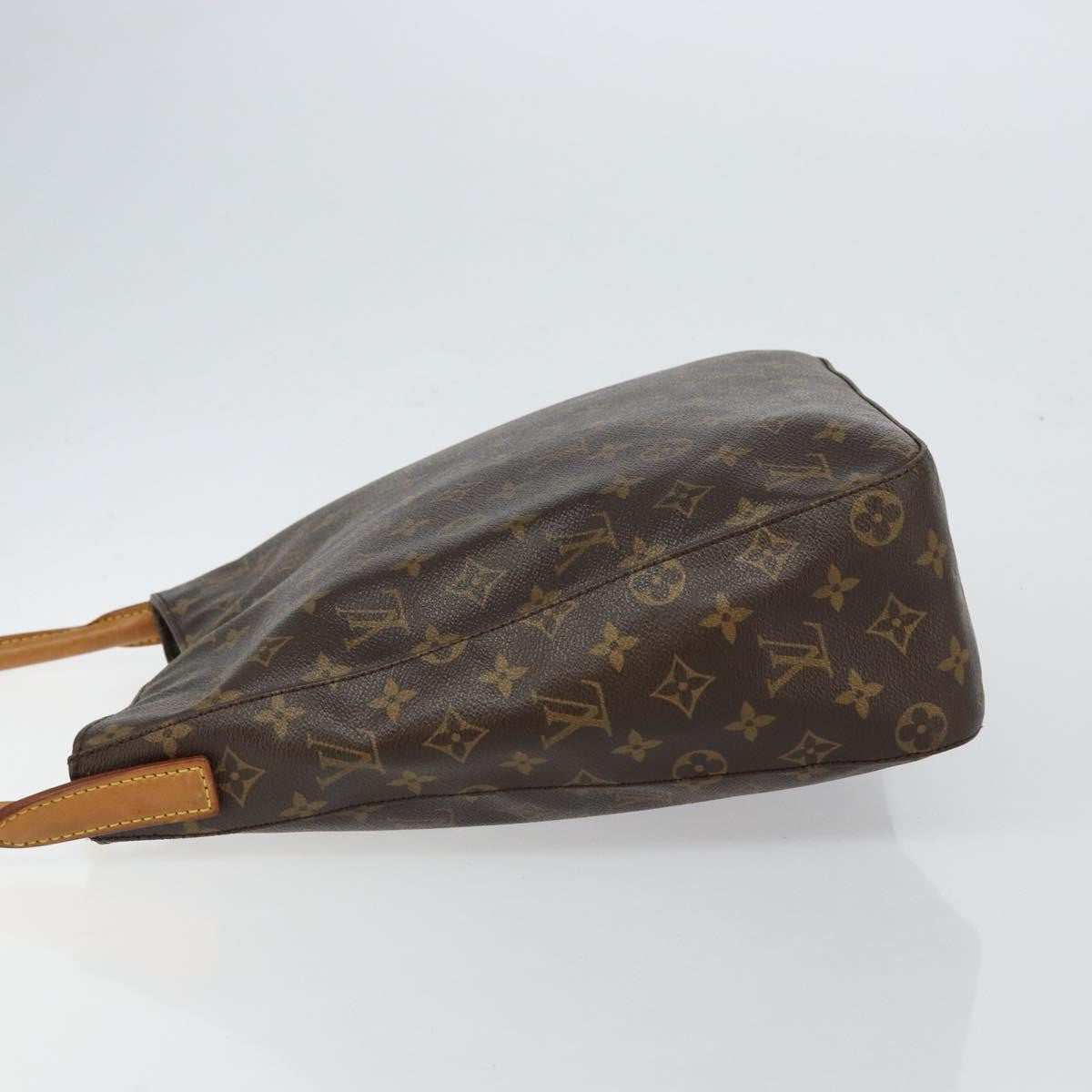 Louis Vuitton Looping Handbag Monogram Canvas, BROWN, CANVAS, Shoulder bag