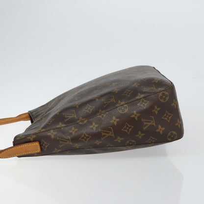 Louis Vuitton Looping Handbag Monogram Canvas, BROWN, CANVAS, Shoulder bag