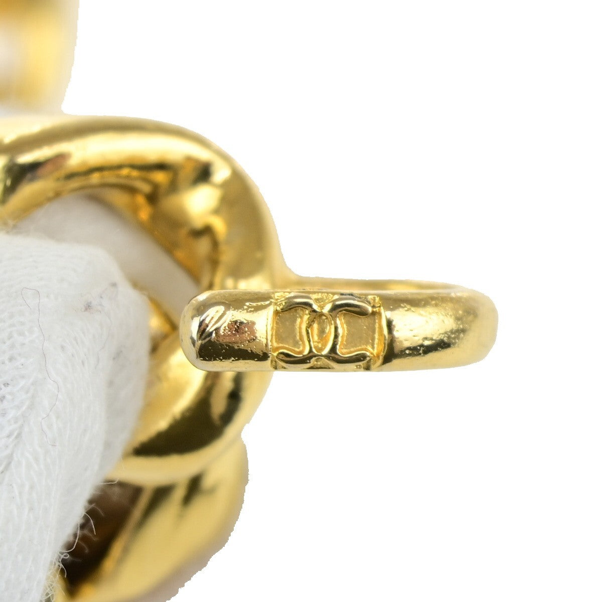 Chanel CC Chunky Chain-Link Belt Gold-plated, GOLD, GOLD_PLATED, Belts