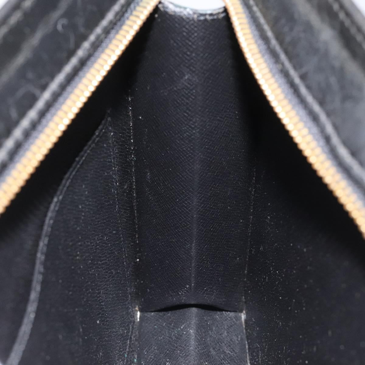 Louis Vuitton Pochette Homme Epi Leather, BLACK, LEATHER, Clutche & pouche