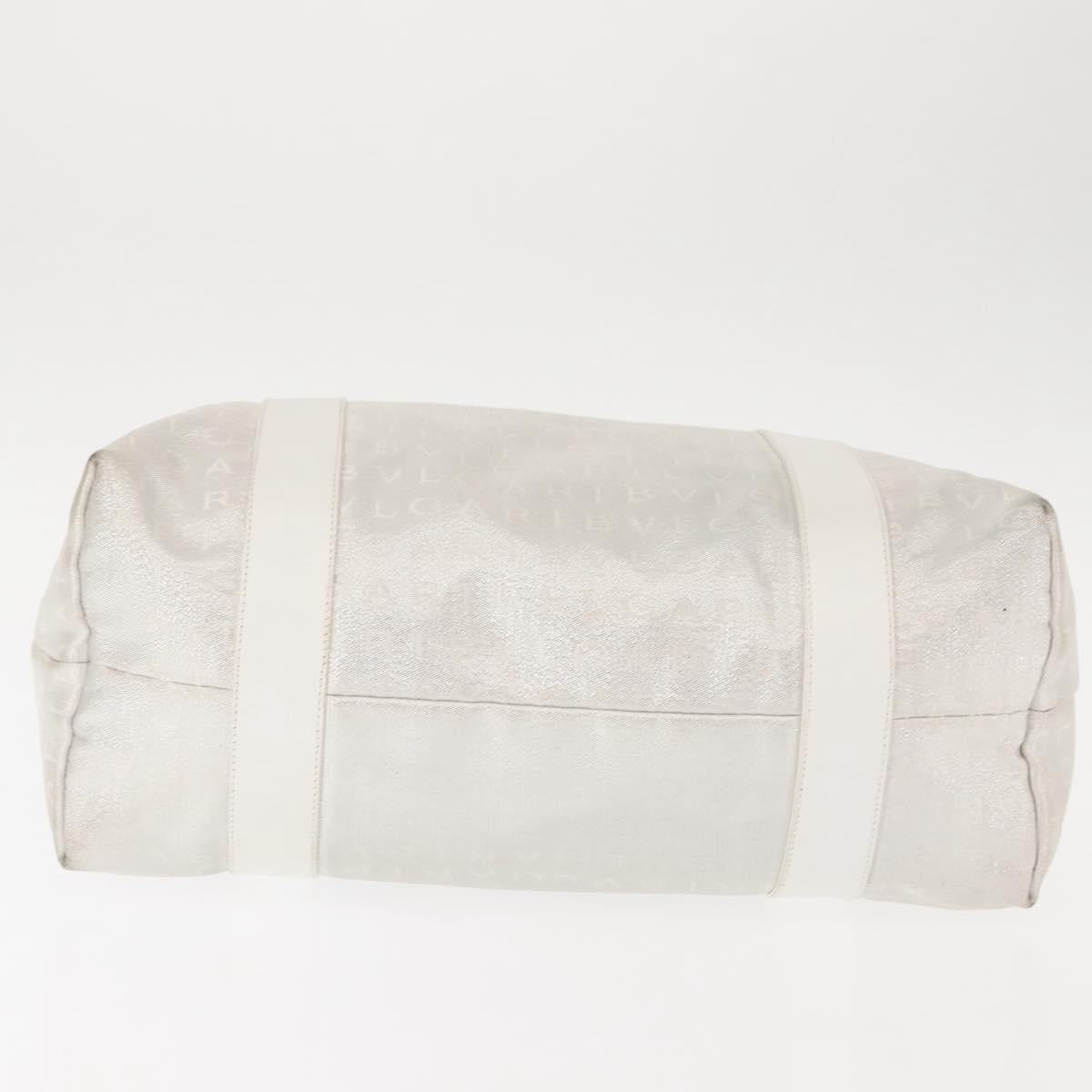 Bvlgari Logomania Tote bag Canvas, SILVER, CANVAS, Tote bag