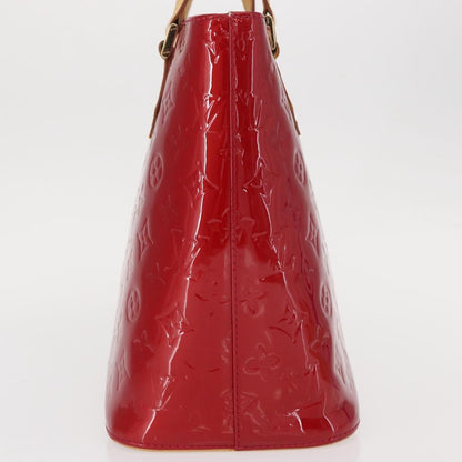 Louis Vuitton Houston Handbag Monogram Vernis, RED, PATENT_LEATHER, Handbag