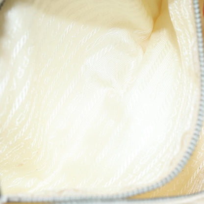 Prada Vintage Zip Handbag Tessuto, ECRU, NYLON, Handbag
