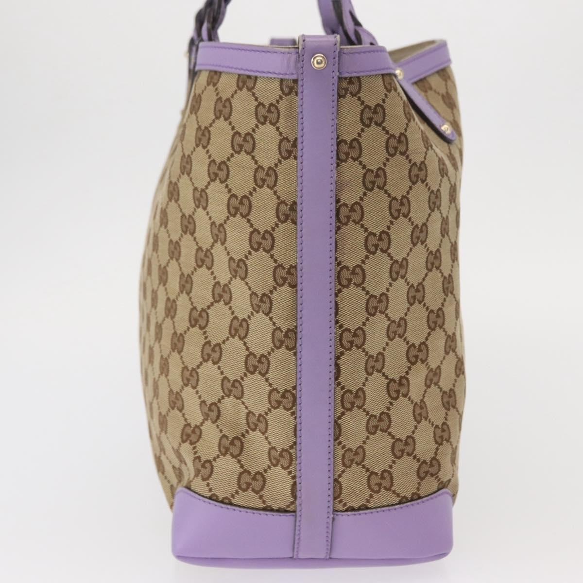 Gucci Vintage tote GG Canvas, BEIGE, CANVAS, Tote bag