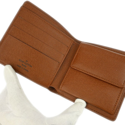 Louis Vuitton Bifold Card Case Monogram Canvas, BROWN, CANVAS, Wallets