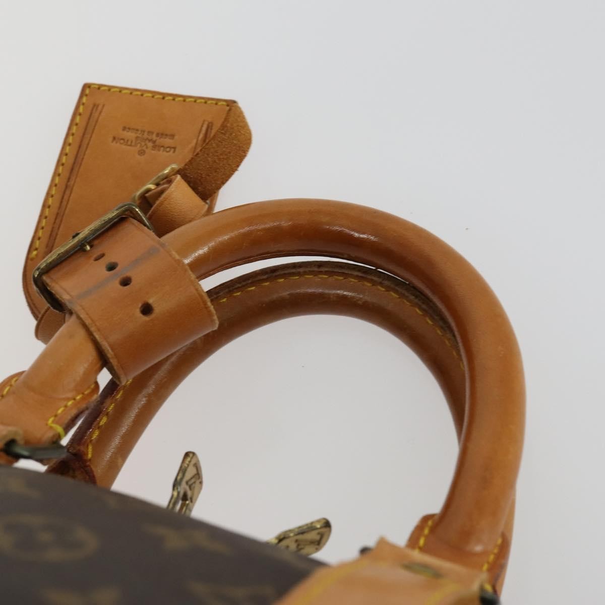 Louis Vuitton Keepall Bag Monogram Canvas, BROWN, CANVAS, Travel bag