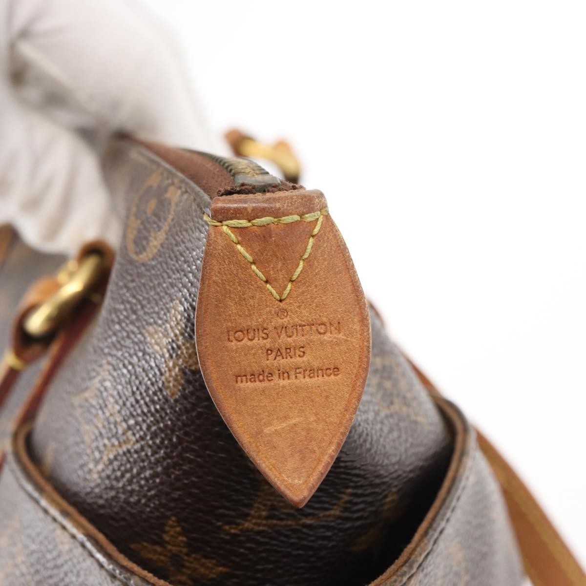 Louis Vuitton Totally Handbag Monogram Canvas, BROWN, CANVAS, Tote bag