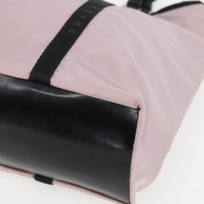 Prada Vintage Tote Tessuto, PINK, NYLON, Tote bag