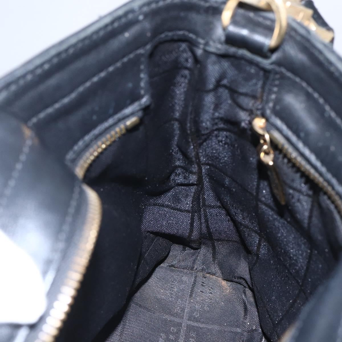 Celine Handbag Leather, BLACK, LEATHER, Handbag