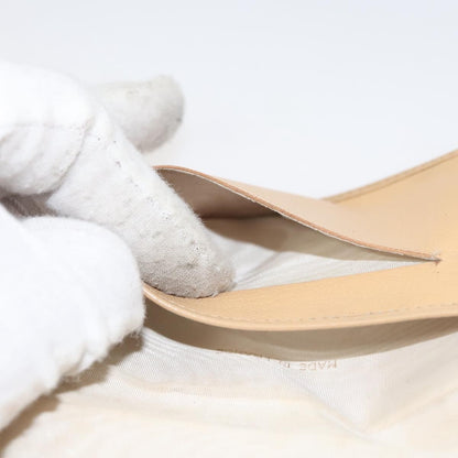 Chanel CC Card Case Leather, BEIGE, LEATHER, Card Holders