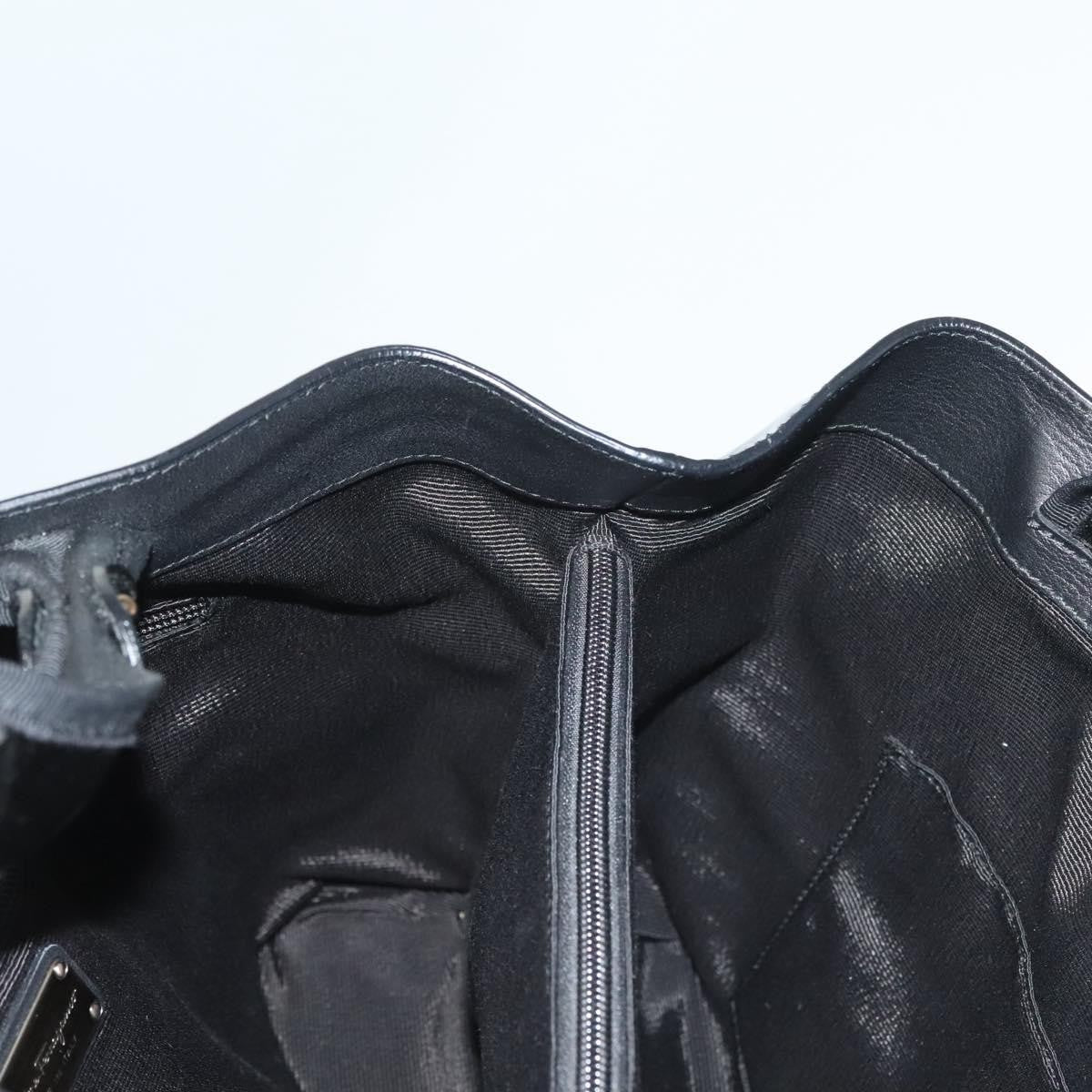 Salvatore Ferragamo Vala Handbag Patent leather, BLACK, PATENT_LEATHER, Handbag