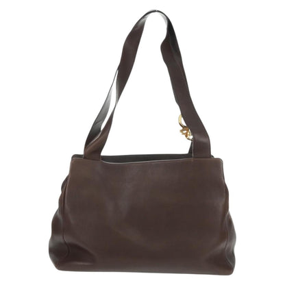 Salvatore Ferragamo Vintage Tote bag Leather, BROWN, LEATHER, Tote bag