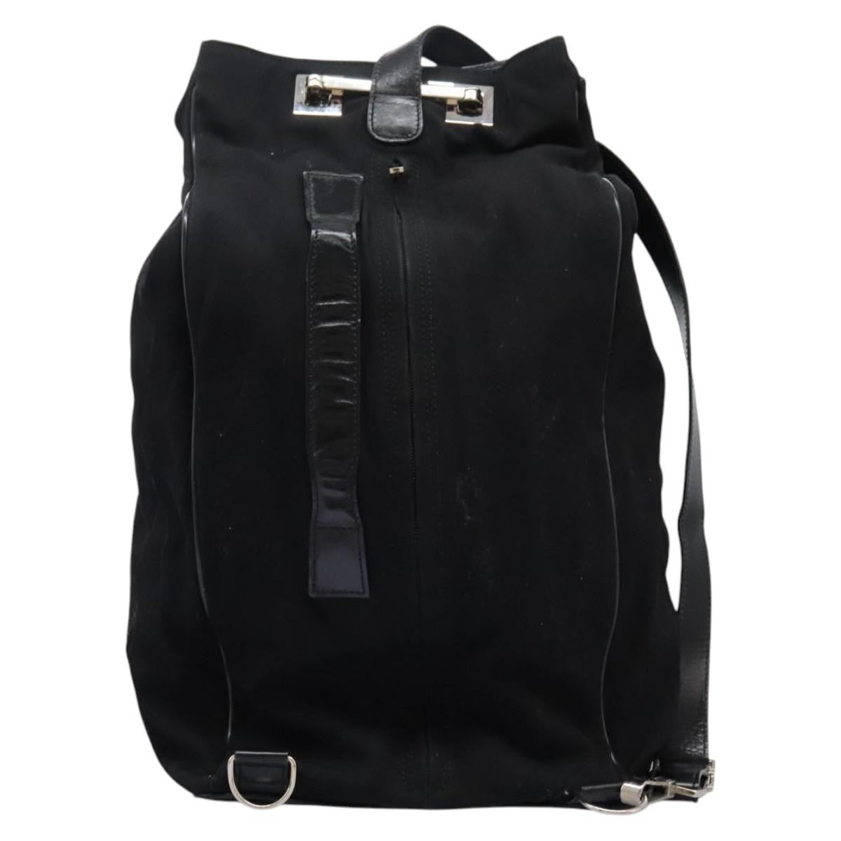 Gucci Shoulder Bag Canvas, BLACK, CANVAS, Shoulder bag