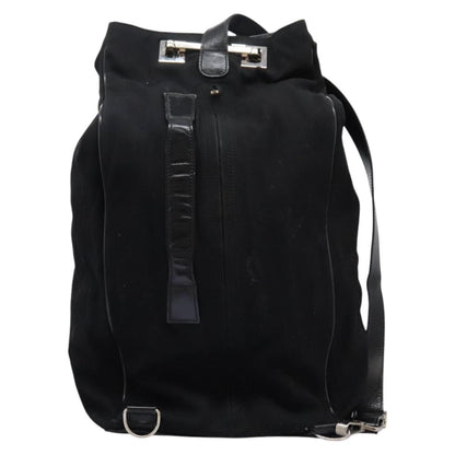 Gucci Shoulder Bag Canvas, BLACK, CANVAS, Shoulder bag