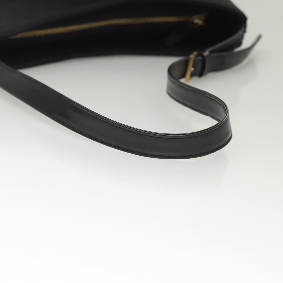 Givenchy Vintage 4G shoulder bag Leather, BLACK, CANVAS, Shoulder bag