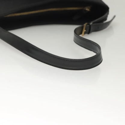 Givenchy Vintage 4G shoulder bag Leather, BLACK, CANVAS, Shoulder bag