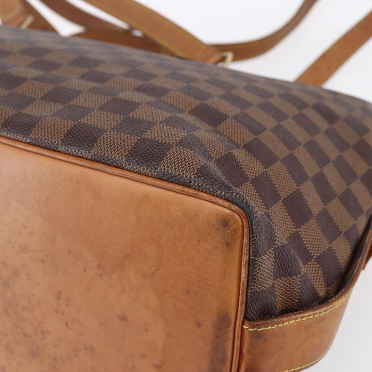Louis Vuitton Chelsea Handbag Centenaire Damier, BROWN, CANVAS, Tote bag