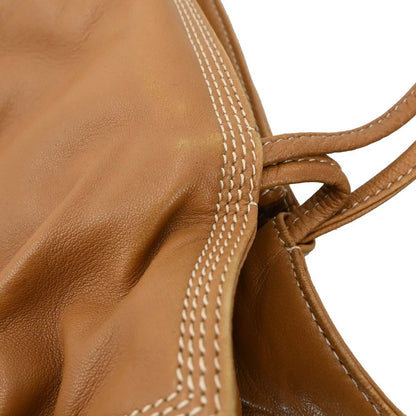 Loewe Anagram Shoulder Bag Leather, BROWN, LEATHER, Shoulder bag