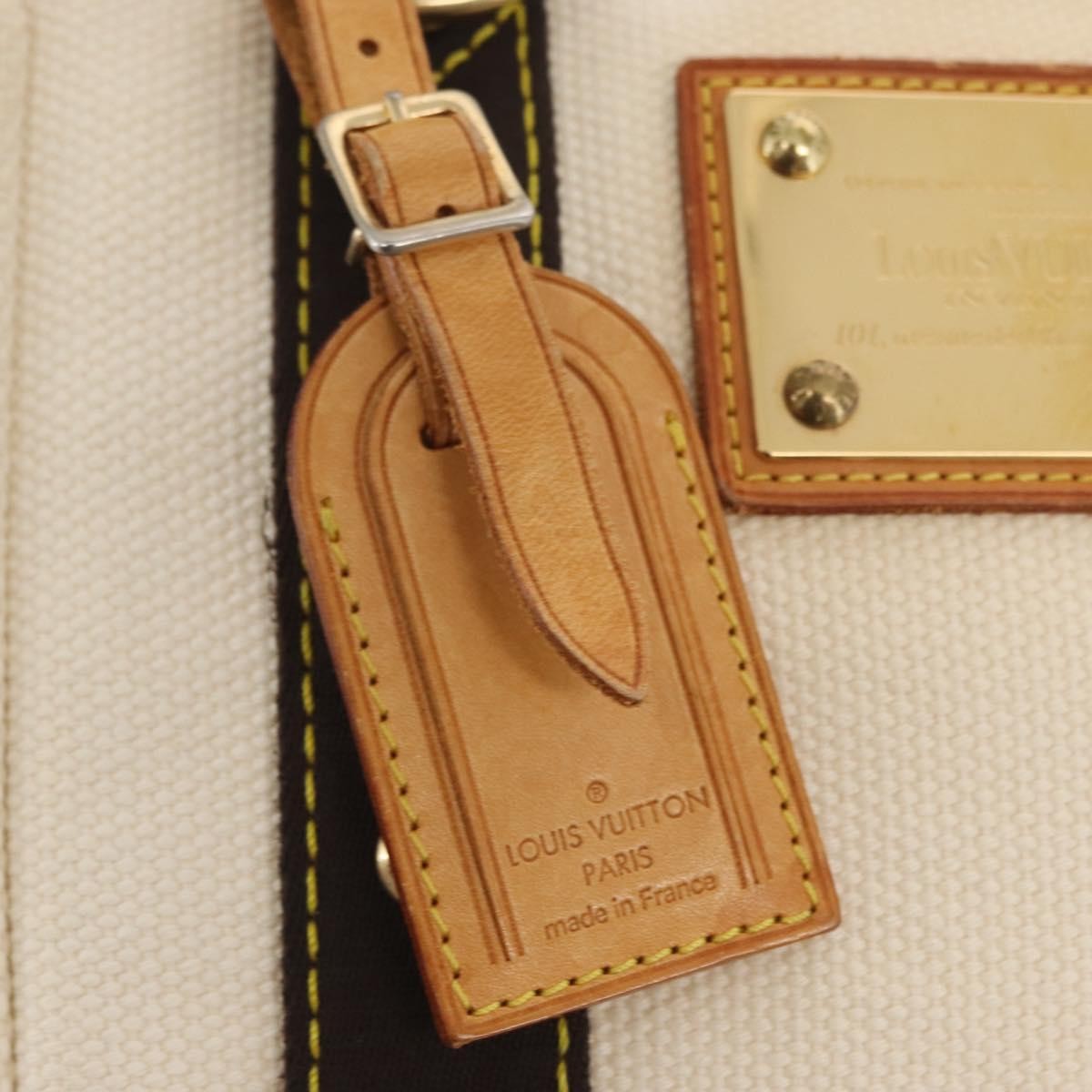 Louis Vuitton Antigua Tote Canvas, ECRU, CANVAS, Handbag