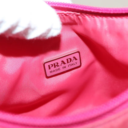Prada Hobo Tessuto, PINK, NYLON, Clutche & pouche