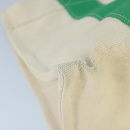 Hermes Bora Bora Tote Toile, GREEN, CANVAS, Tote bag