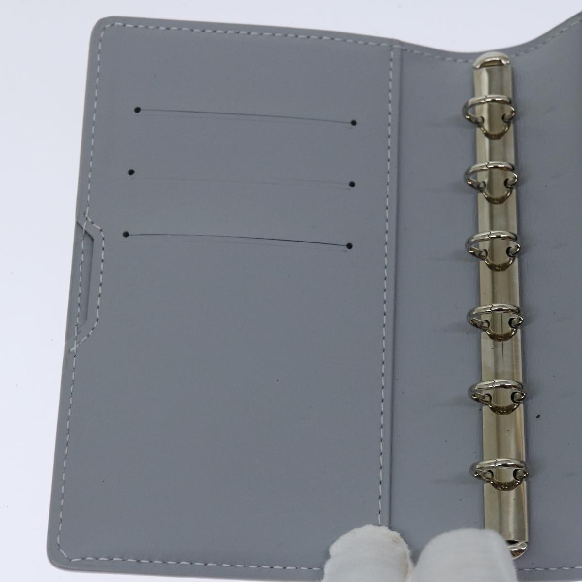 Louis Vuitton Agenda Cover Epi Leather, ORANGE, PATENT_LEATHER, Wallets