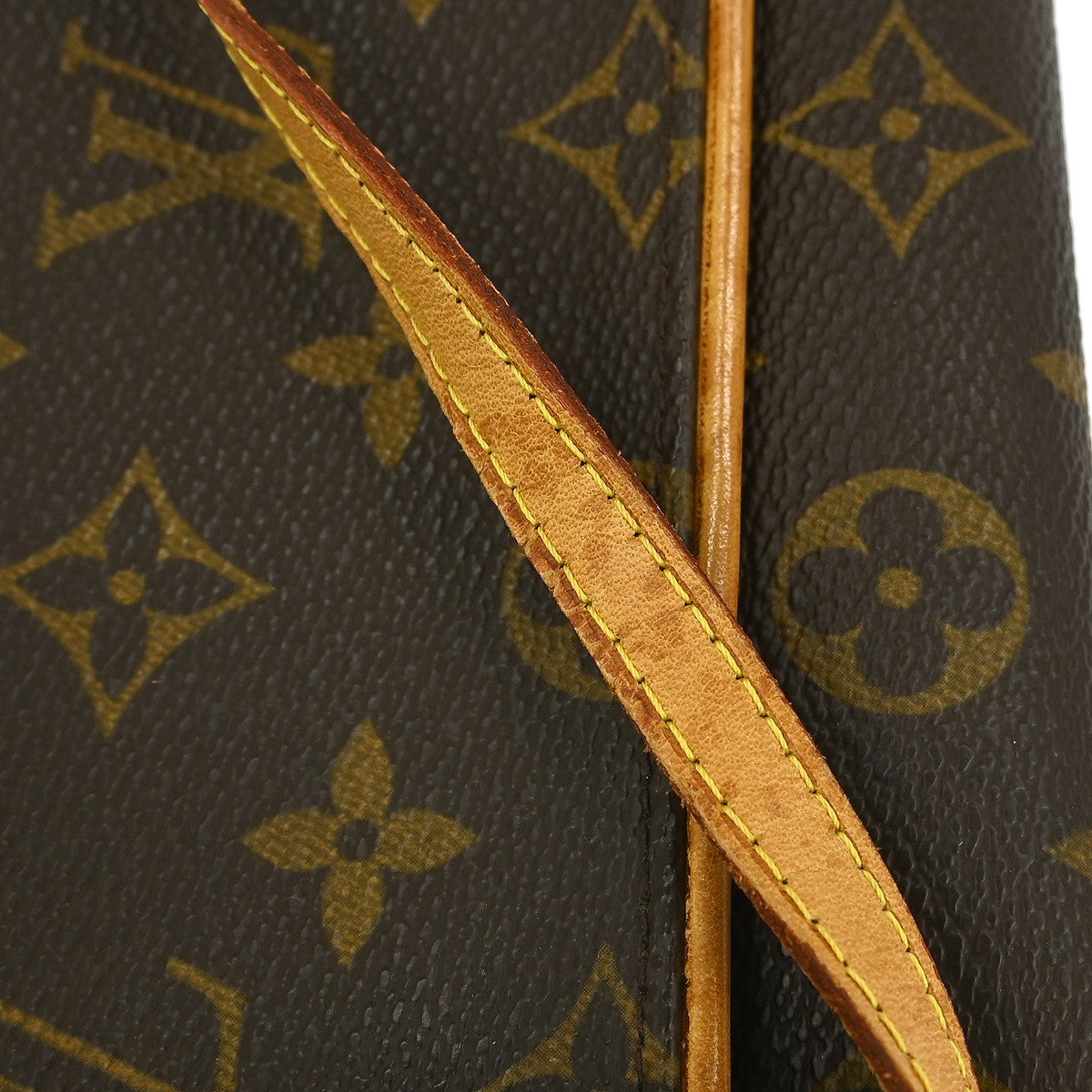 Louis Vuitton Twin Handbag Monogram Canvas, BROWN, CANVAS, Clutche & pouche