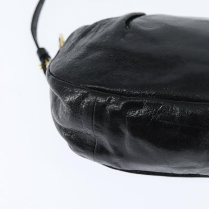Chloe Vintage Shoulder Bag Leather, BLACK, LEATHER, Shoulder bag