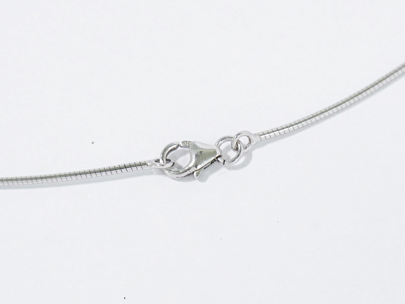 Hermes Cage d'H Pendant Necklace Metal, SILVER, METAL, Necklace