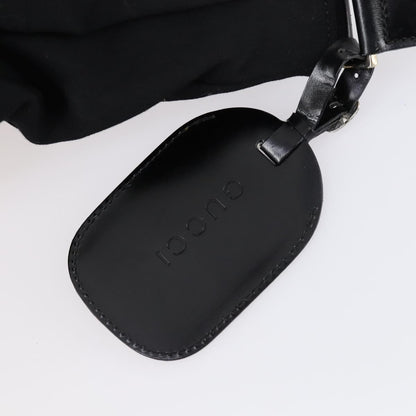 Gucci Vintage Shoulder Bag Canvas, BLACK, CANVAS, Shoulder bag