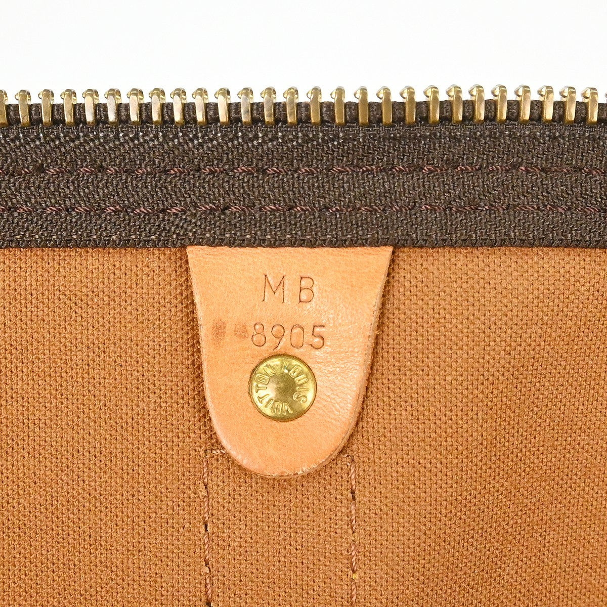 Louis Vuitton Keepall Bag Monogram Canvas, Brown, Canvas, Travel Bag