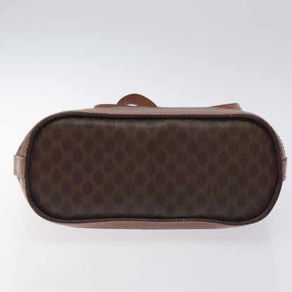 Celine Vintage Macadam Handbag Canvas, BROWN, CANVAS, Handbag
