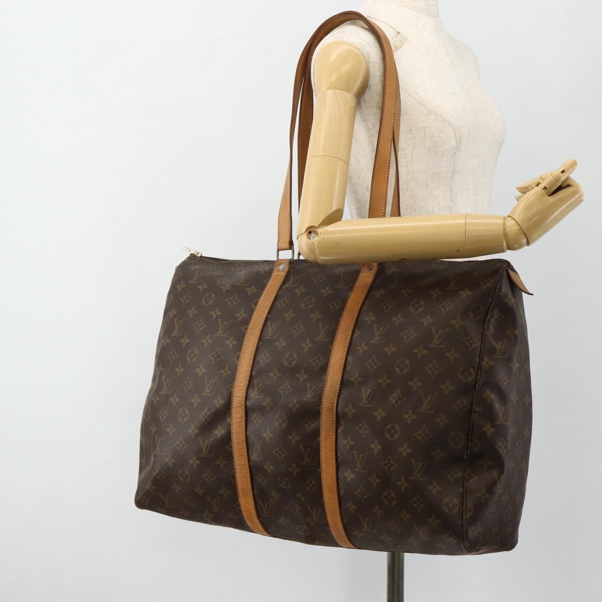 Louis Vuitton Flanerie Handbag Monogram Canvas, Brown, Canvas, Shoulder Bag