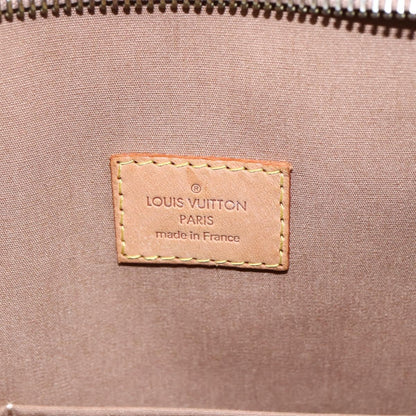 Louis Vuitton Brentwood Handbag Monogram Vernis, BROWN, PATENT_LEATHER, Handbag