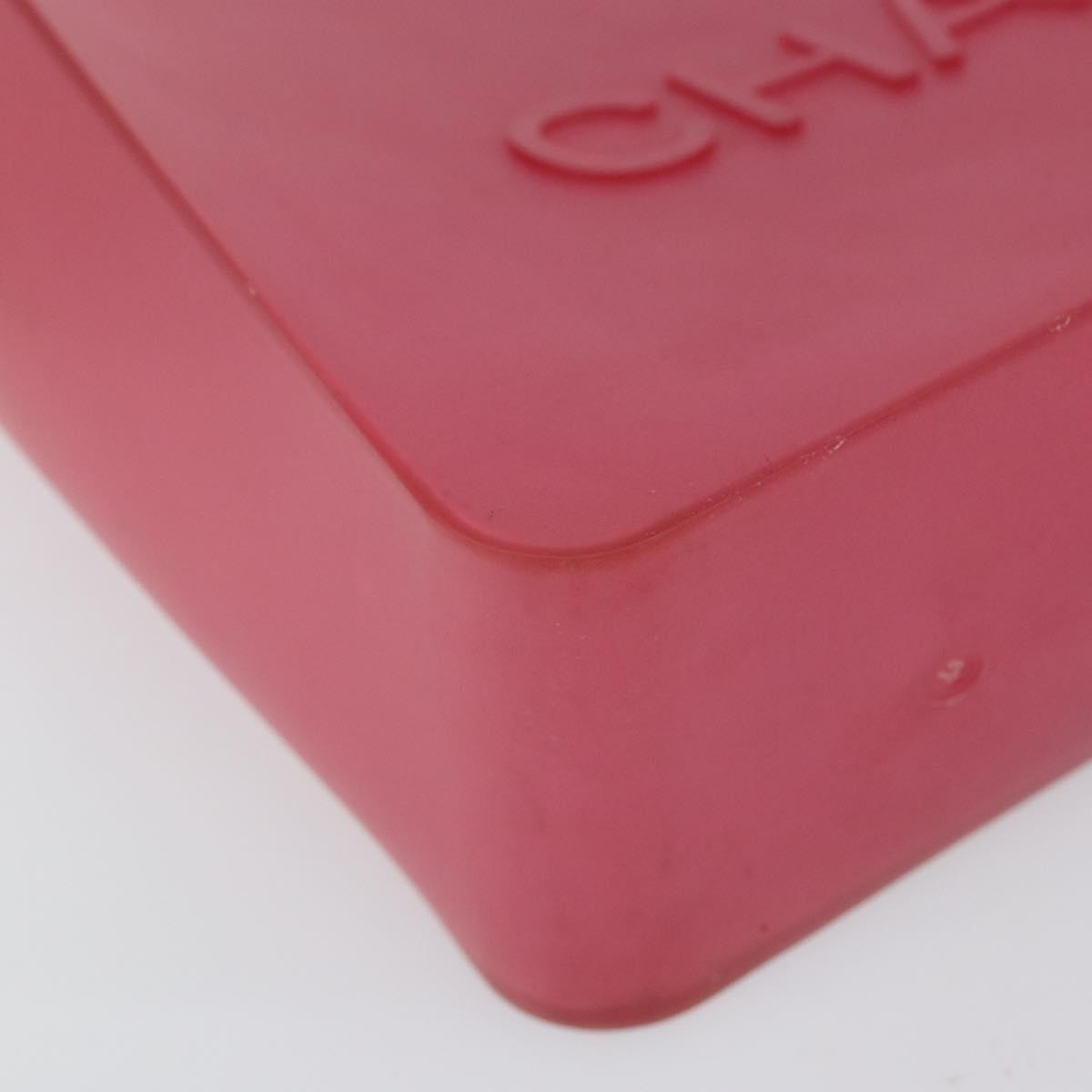 Chanel Jelly Tote Rubber, RED, RUBBER, Tote bag