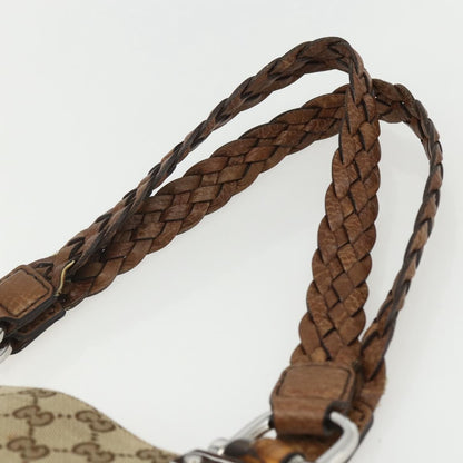 Gucci Bamboo Bar Tote GG Canvas, BEIGE, CANVAS, Tote bag