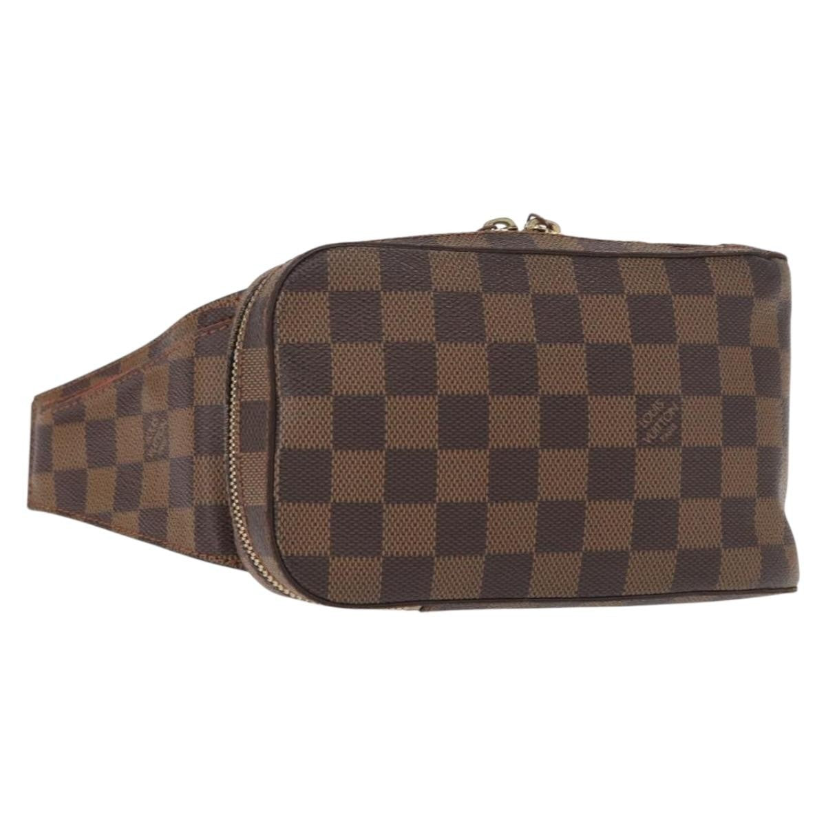 Louis Vuitton Geronimos Waist Bag Damier, BROWN, CANVAS, Shoulder bag