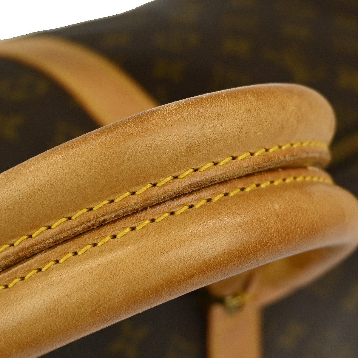 Louis Vuitton Keepall Bandouliere Bag Monogram Canvas, BROWN, CANVAS, Travel bag