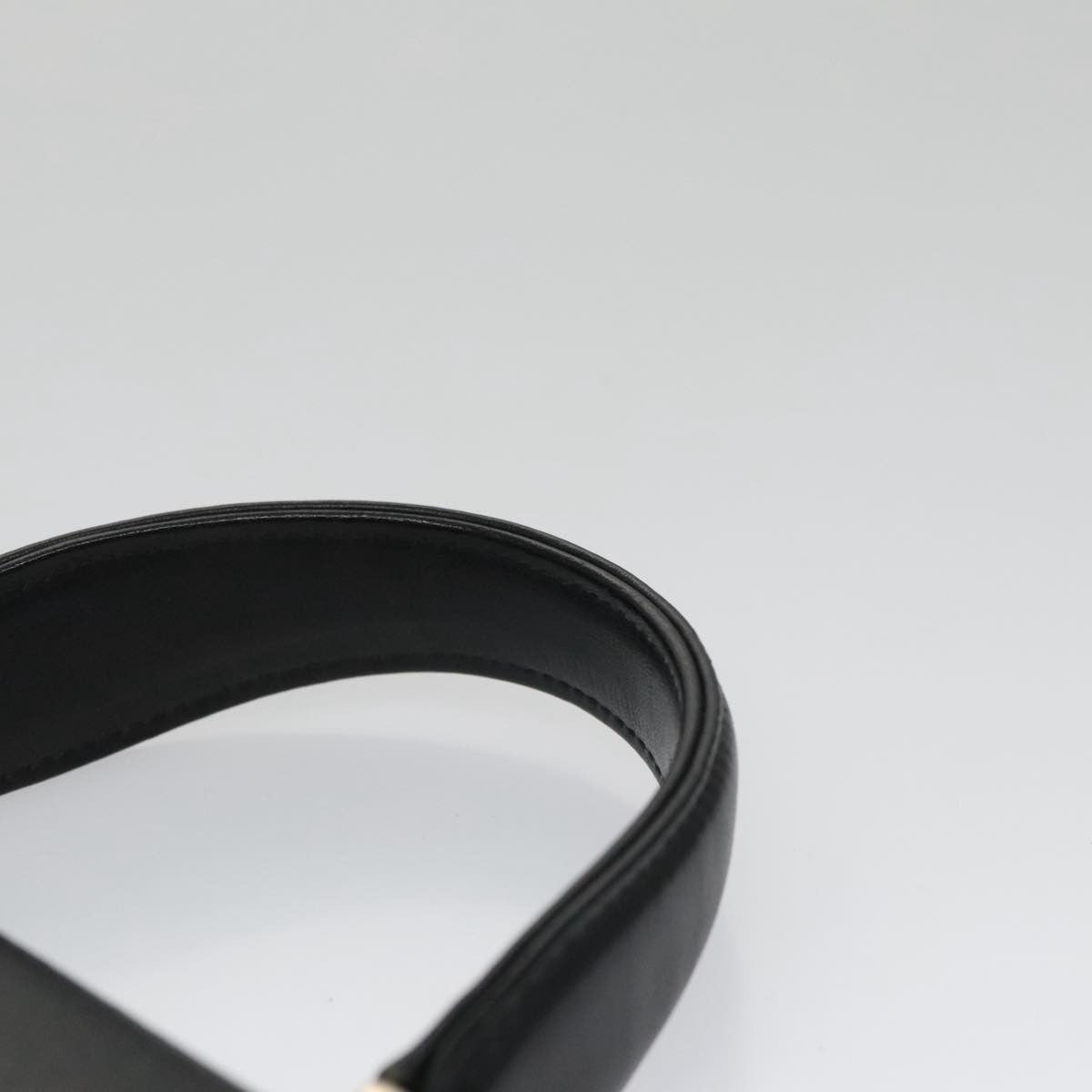 Burberry Vintage Handbag Leather, BLACK, LEATHER, Handbag